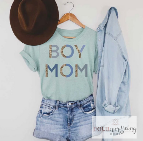Boy Mom Graphic Tee