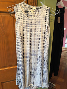 Tie Dye Back Detail Dress