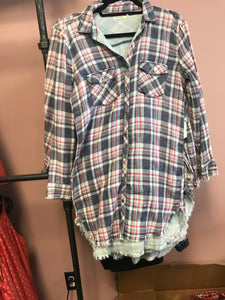 587 Plaid Dress