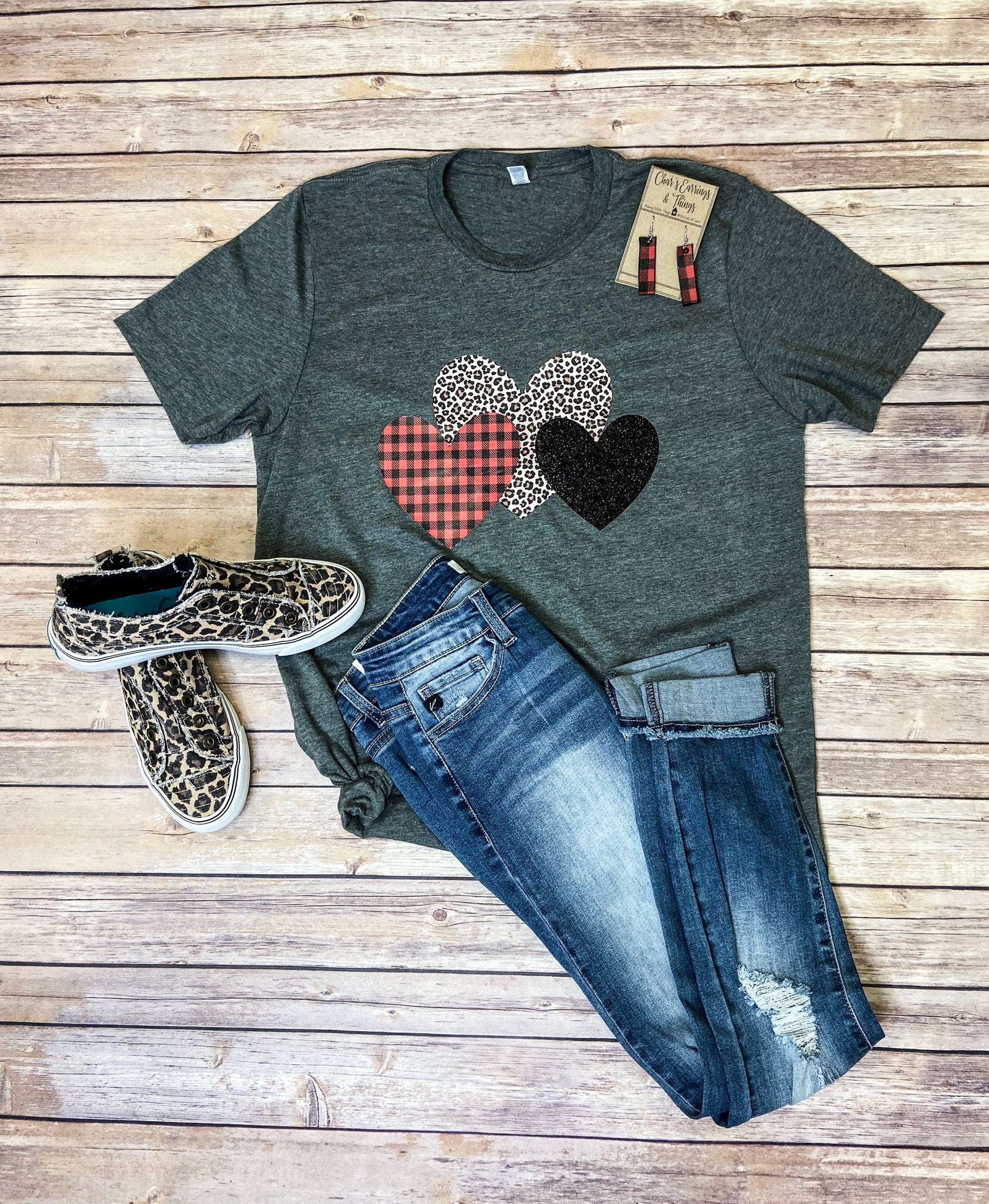 Hearts Graphic Tee