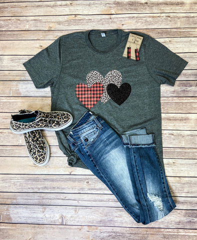 Hearts Graphic Tee
