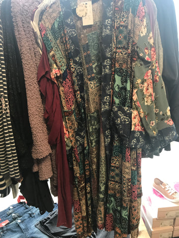609 Patchwork Cardigan