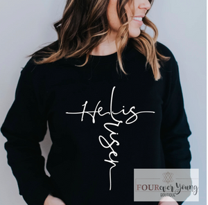 He is Risen Crew Sweatshirt