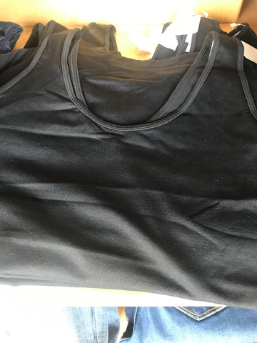 826 Reversible Black Tank