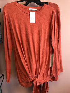 871 Burnt Orange Tie Bottom