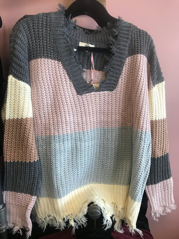 832 Pastel Sweater