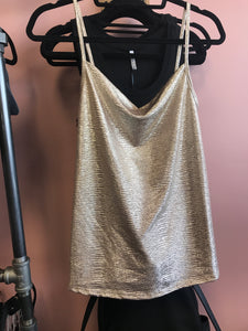 739 Gold Foiled Tank
