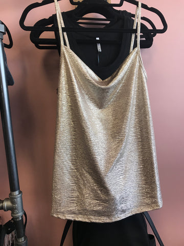 739 Gold Foiled Tank