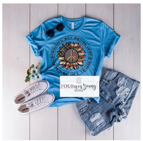 Sunflower Peace Graphic Tee
