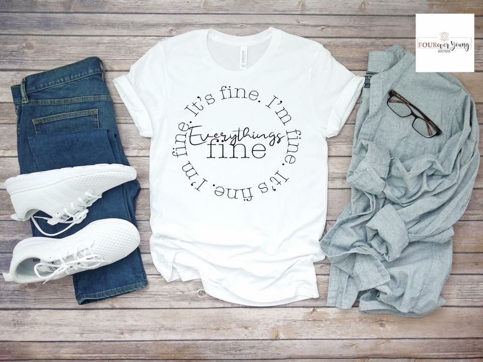 It’s Fine Graphic Tee