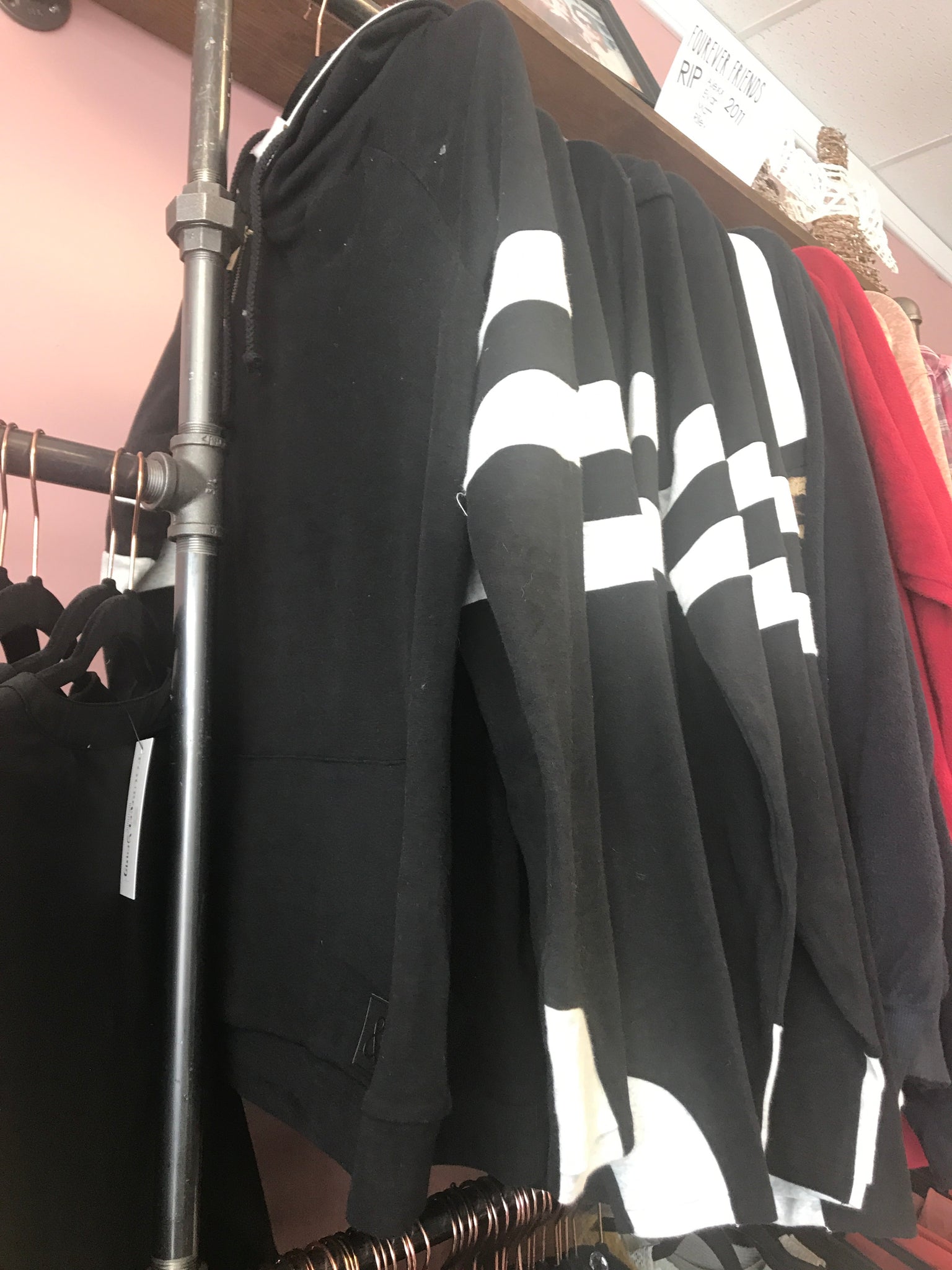 890 & Hoodie Black & Gray