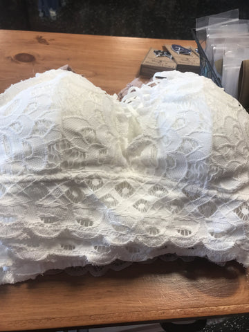 730 White Bralette
