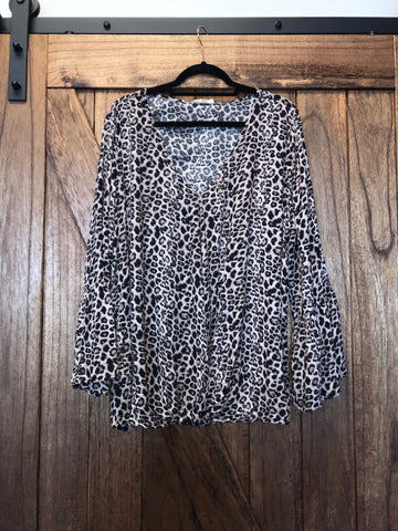 606 Cheetah Print Long Sleeve