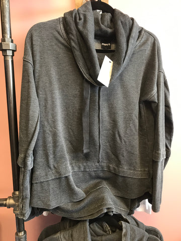 793 Mineral Washed Cowl Neck