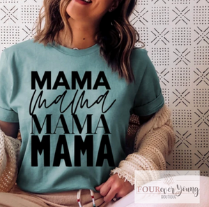 Mama Repeat Graphic Tee