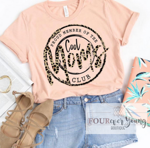 Cool Moms Club Graphic Tee