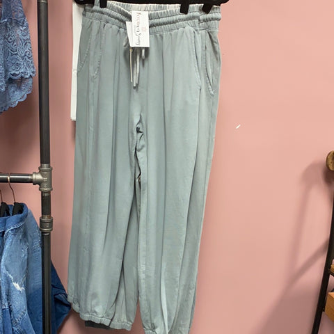 1681Washed Platinum Joggers