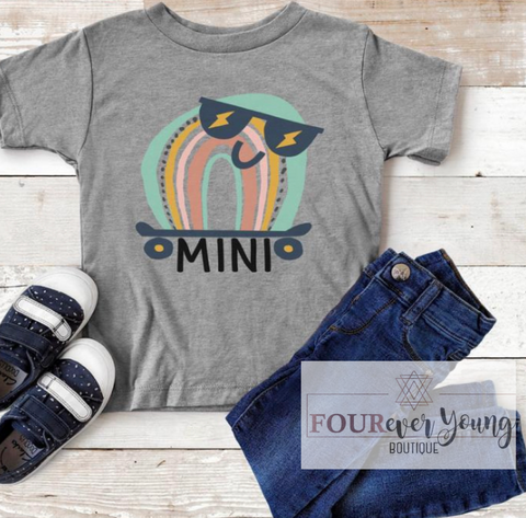Mini (grey) BOY Graphic Tee