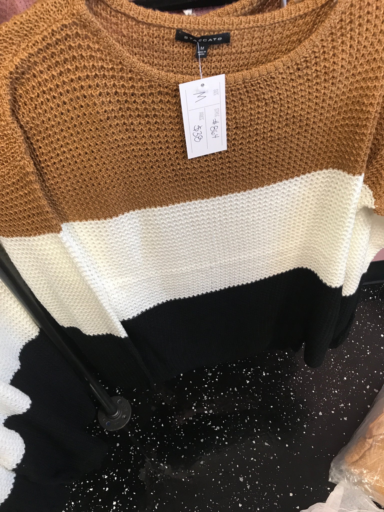 864 Colorblock Sweater