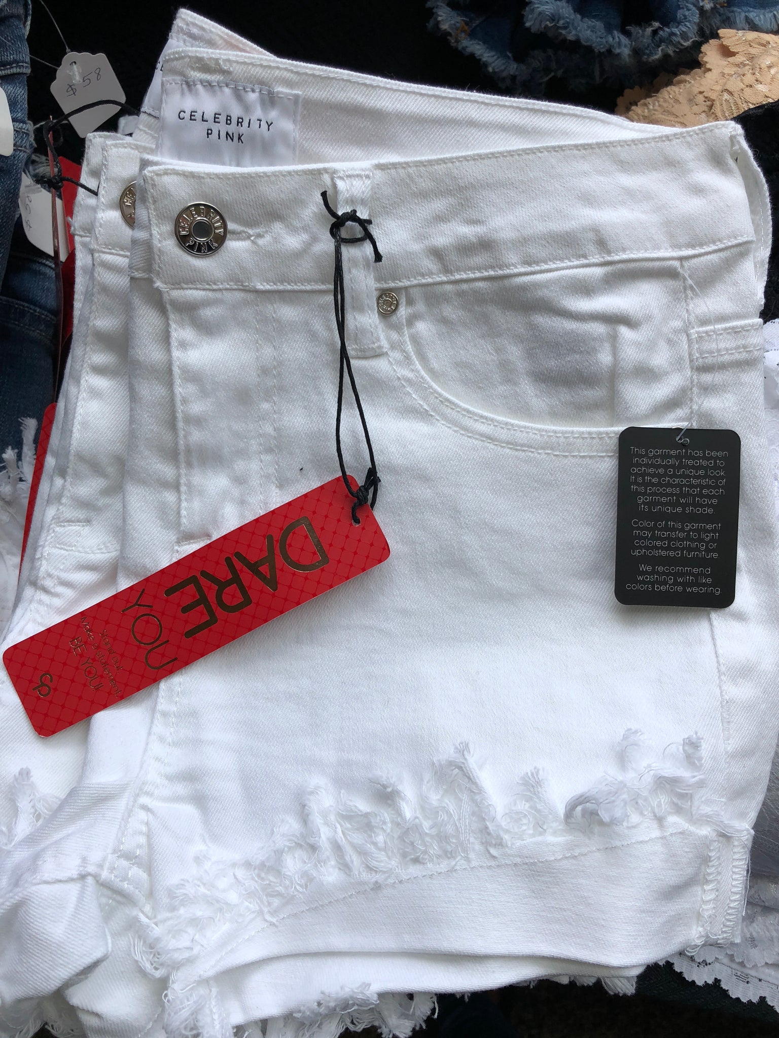 CP White Shorts