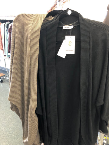 143 Black/Mocha Cardigan