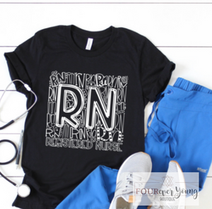 RN Typography Graphic Tee