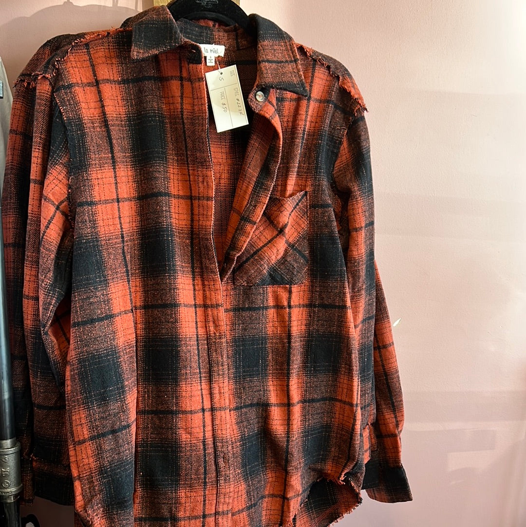 2234 Ginger/Black flannel