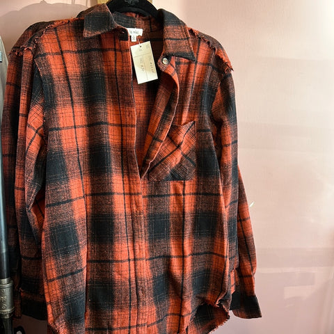 2234 Ginger/Black flannel