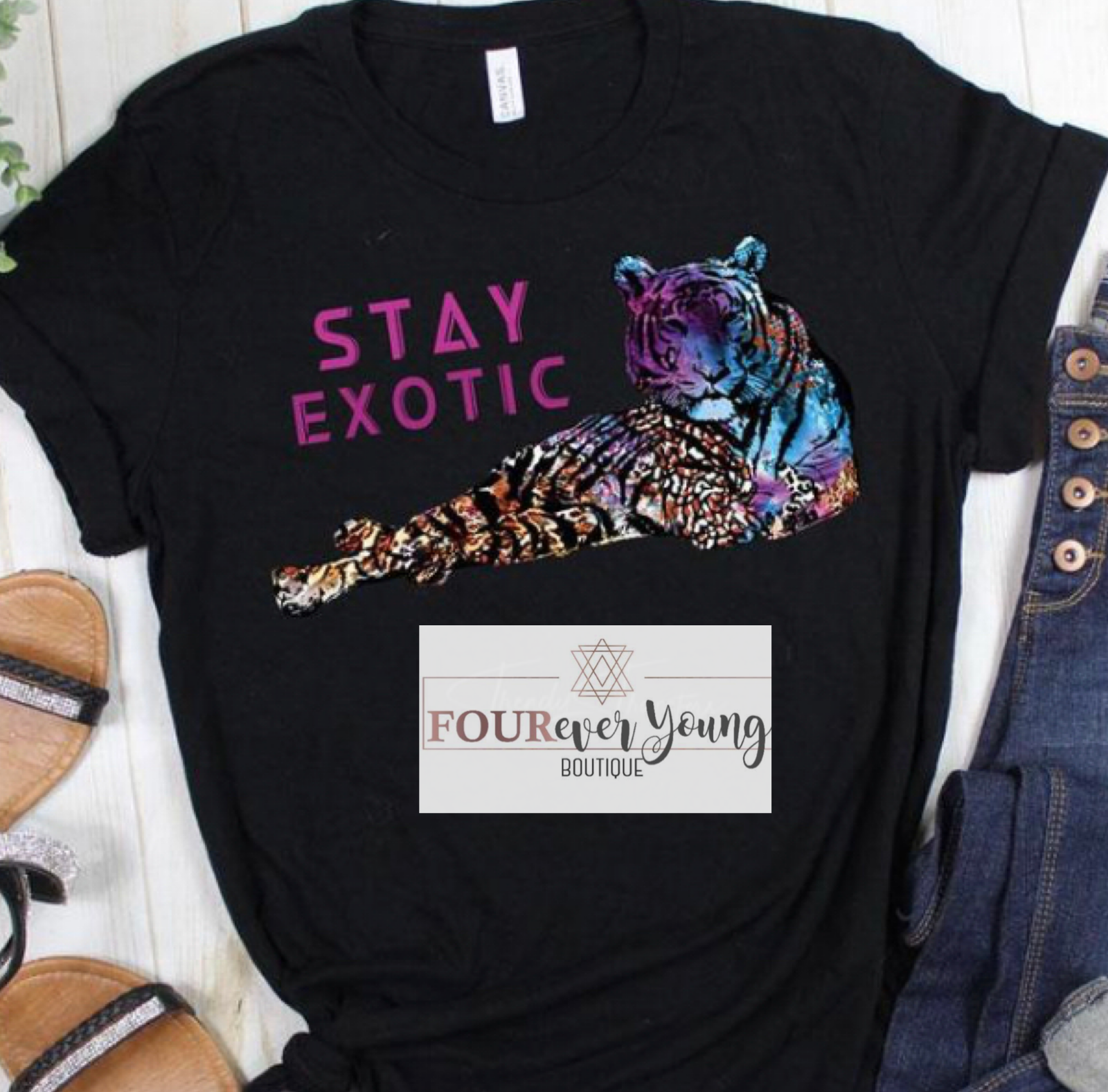 Stay Exotic Graphic Tee