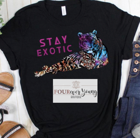 Stay Exotic Graphic Tee
