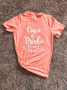 Cinco De Drinko Graphic Shirt