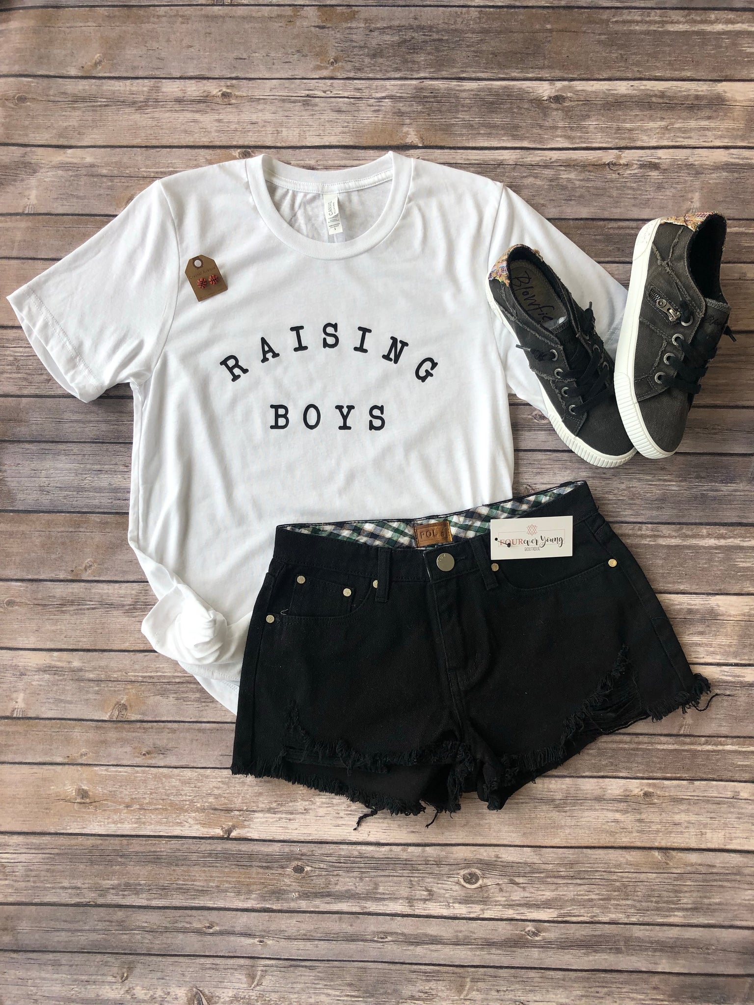 Raising Boys Graphic Shirt