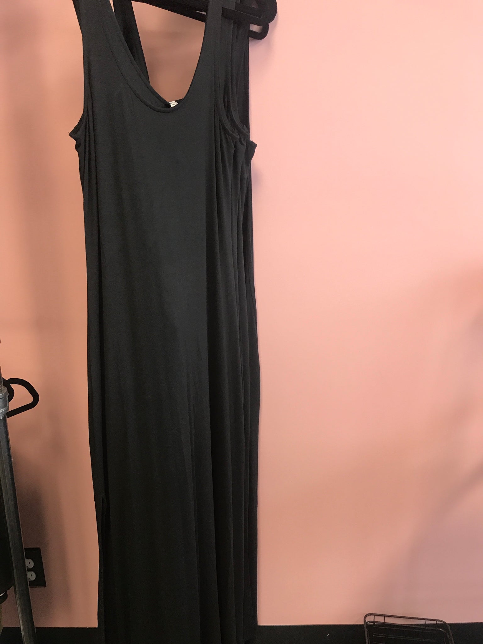 662 Black Maxi Dress